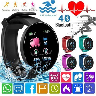Đồng hồ thông minh D18,mẫu mới đa chức năng thể thao,theo dõi sức khoẻ