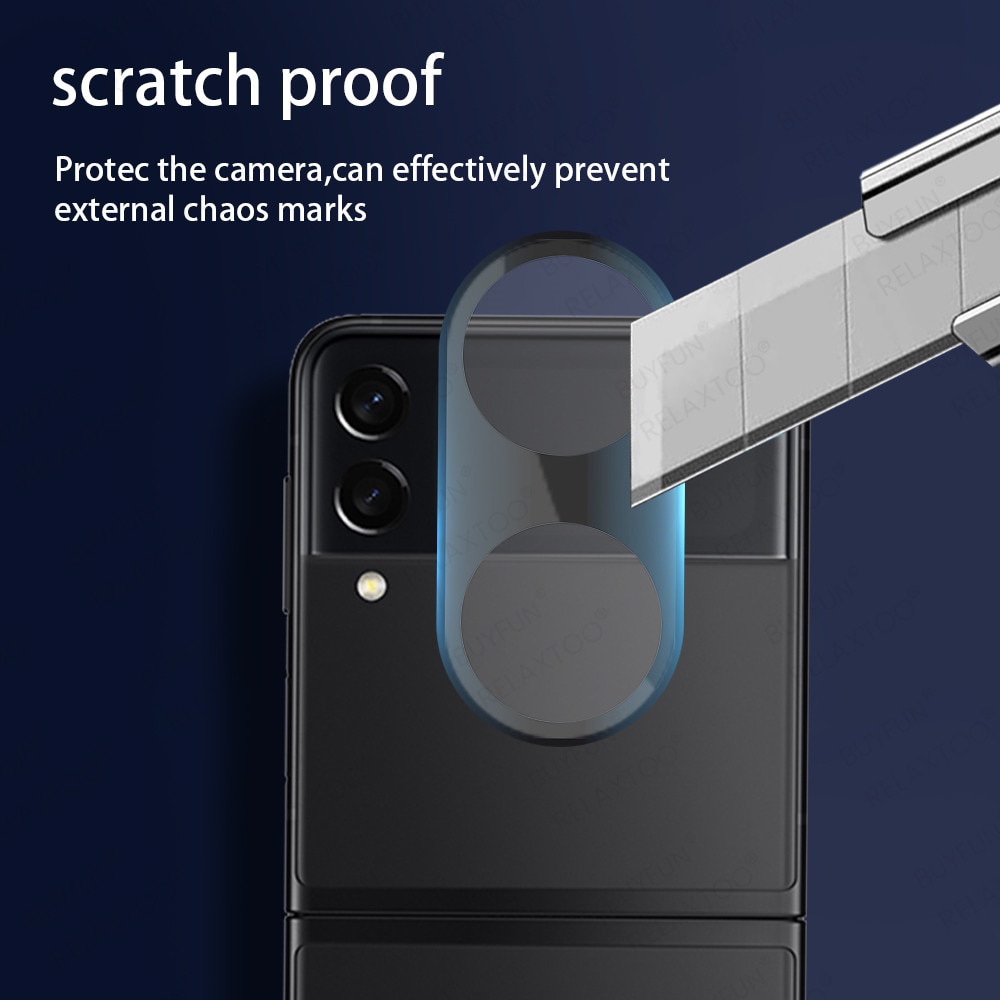 Ốp Điện Thoại Kính Cường Lực Bảo Vệ Camera Sau 3d Cho Samsung Galaxy Z Flip3 5g Z Flip 3