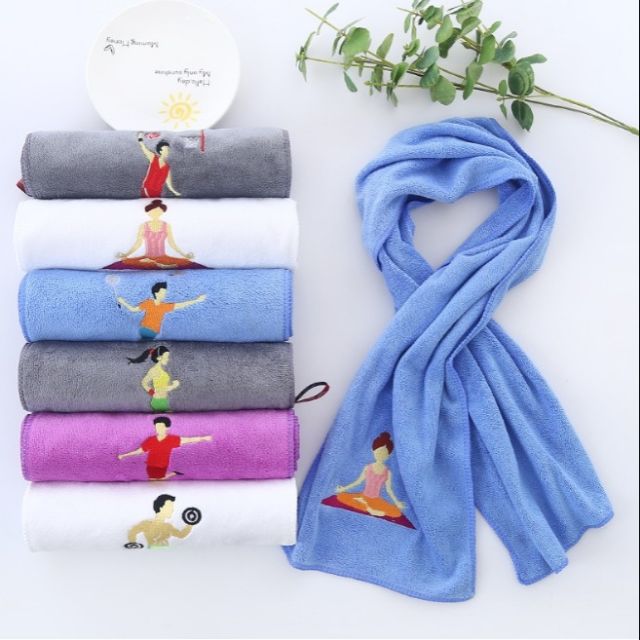KHĂN THỂ THAO LAU MỒ HÔI CHUYÊN DÙNG YOGA CAO CẤP
