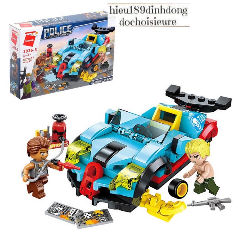 Lắp Ráp xếp hình 1926 -3 : xe oto 147 mảnh