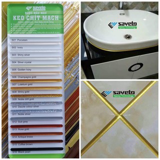 Set 10 lọ keo chít mạch Saveto