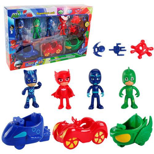 Set 10 mô hình nhân vật hoạt hình ngộ nghĩnh dùng để trang trí độc đáo