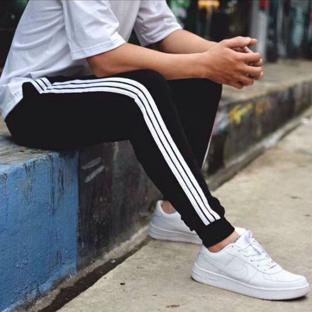 Quần 3 sọc nam thể thao Jogger ống bo trẻ trung năng động Micado