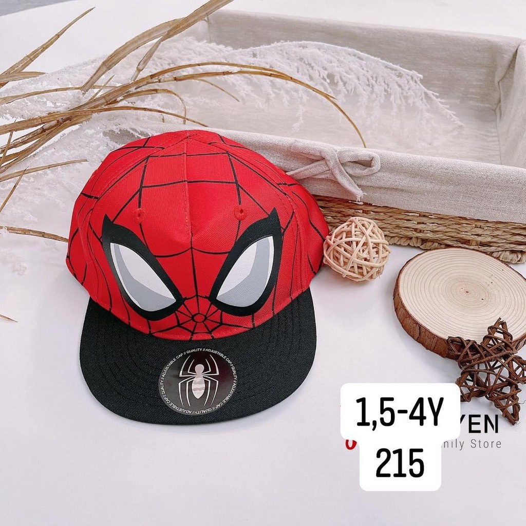 sẵn Mũ nhện đỏ cho bé HM UK size 1,5-4y