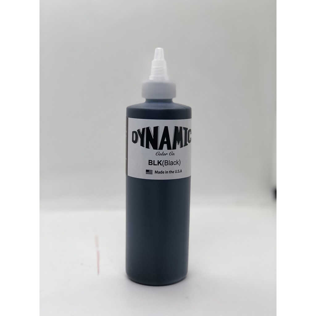 Mực xăm Dynamic Tattoo ink Black 240ml date 3/2024