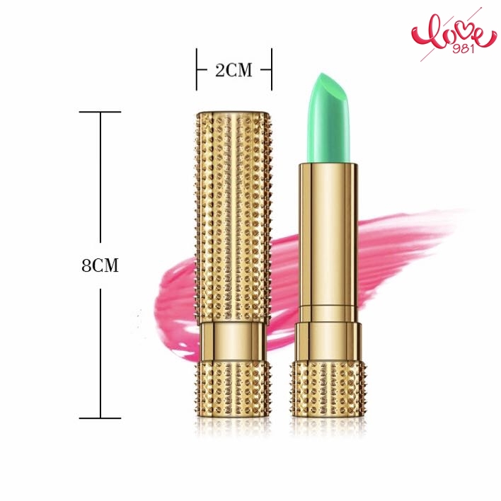 Son môi chiết xuất lô hội đổi màu theo nhiệt độ lâu phai thời trang độc đáo | BigBuy360 - bigbuy360.vn
