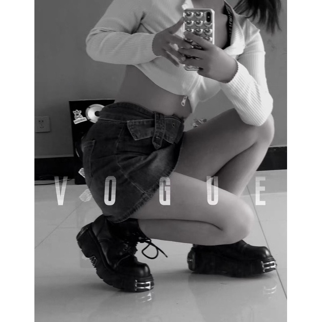 BỐT L104 GOTHIC ROCK ĐẾ CAO 6CM