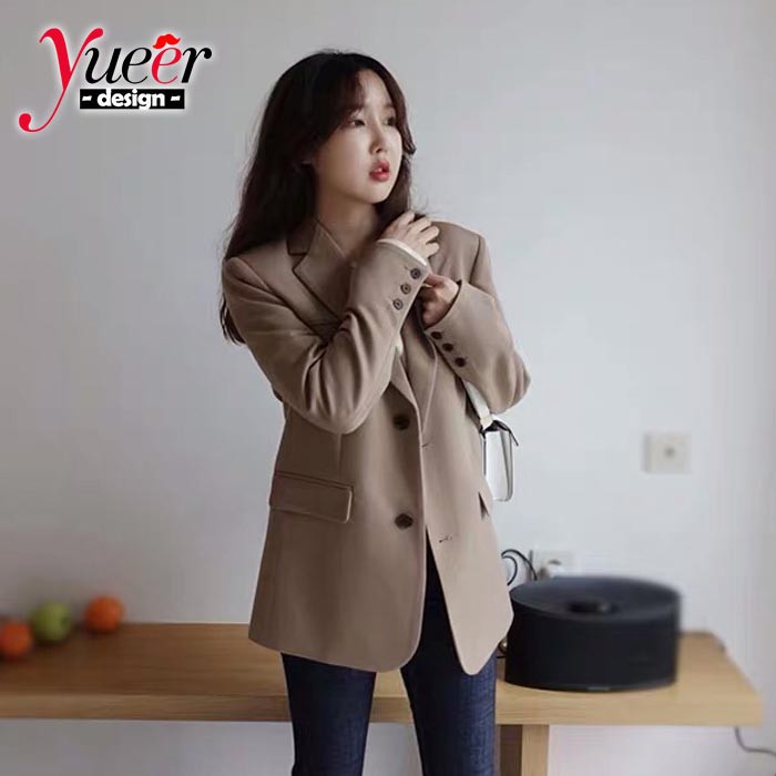 Áo Khoác Blazer Thời Trang Mùa Xuân Hàn Quốc Cho Nữ | BigBuy360 - bigbuy360.vn