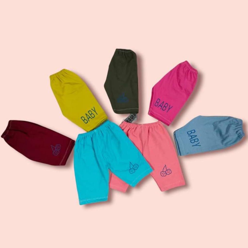 Quần legging ngố lửng chất cotton mịn mát cho bé gái