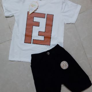 Set áo in FF quần kaki