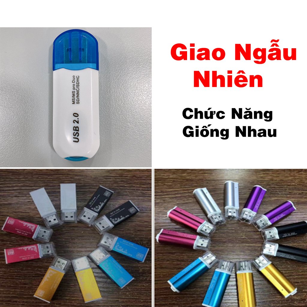 Đầu lọc thẻ nhớ đa năng WN151 Micro SD, SD, MMC, Mini SD, Pro Duo, Bh 3 tháng lỗi 1ổi 1 trong 7 ngày