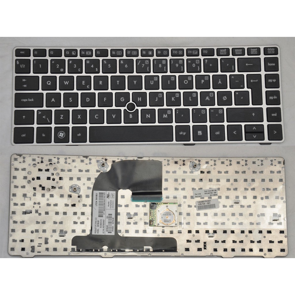 Bàn phím laptop HP 8460W, 8460P, 6460B, 8470p - Keyboard laptop hp 8460p, 8470p