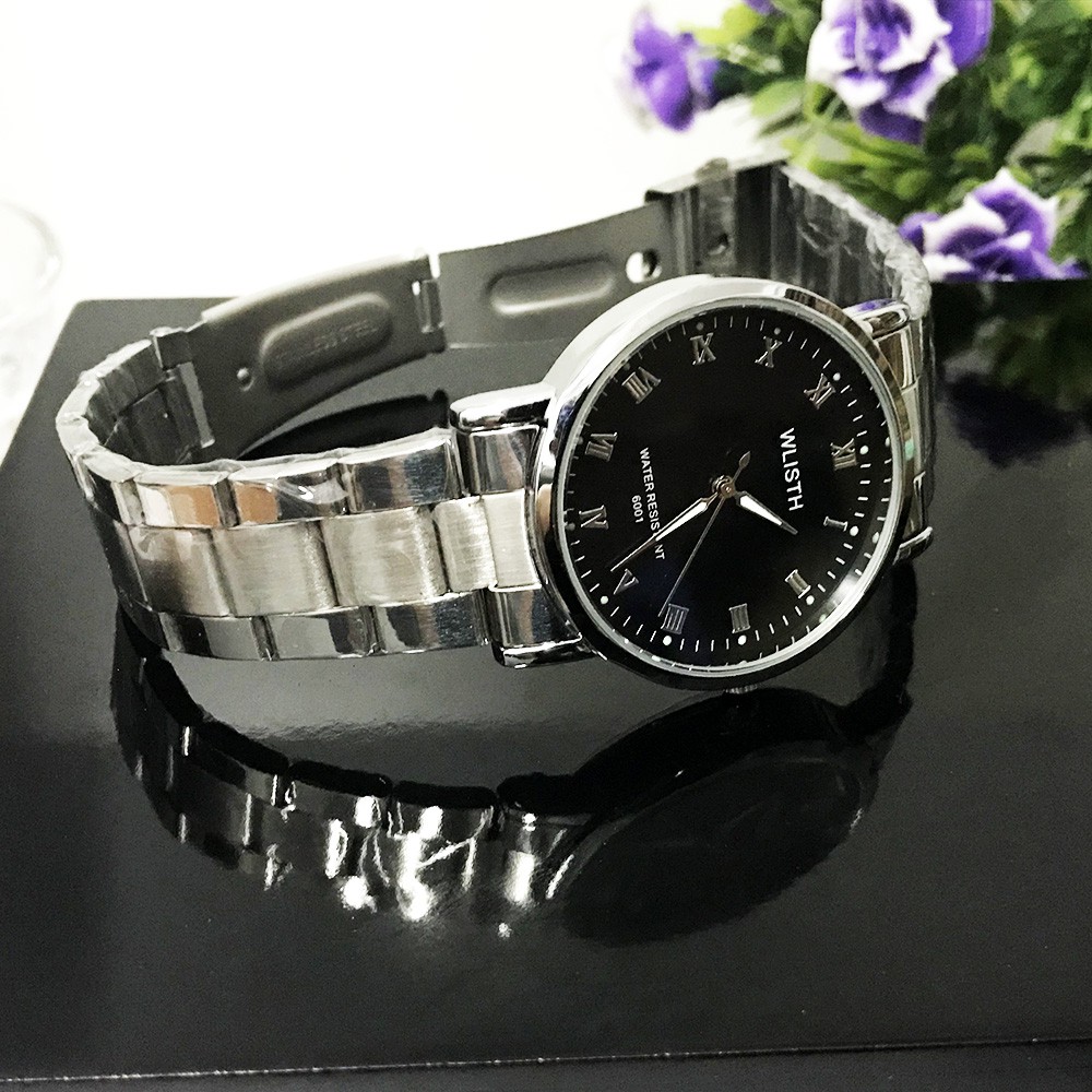 (FULL BOX) Đồng Hồ Nam WLISTH Máy Nhật Kim Dạ Quang Dây Hợp Kim Thép Không Gỉ | BigBuy360 - bigbuy360.vn