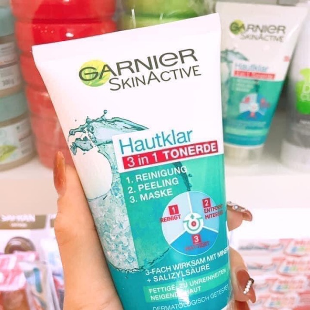 Sữa rửa mặt GARNIER 3 in 1
