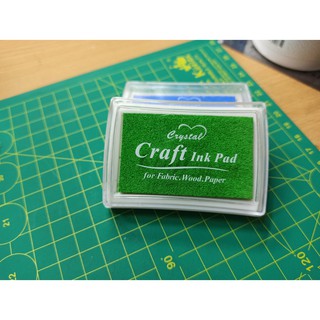 Mực dấu- Ink pad- Màu Xanh Lá