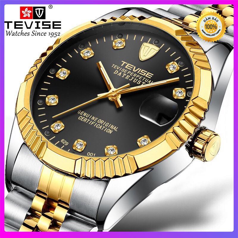 [ Đồng Hồ Cơ ]Đồng Hồ Nam Cơ Tự Động Chính Hãng TEVISE Cao Cấp Chống Nước Chống Xước | BigBuy360 - bigbuy360.vn