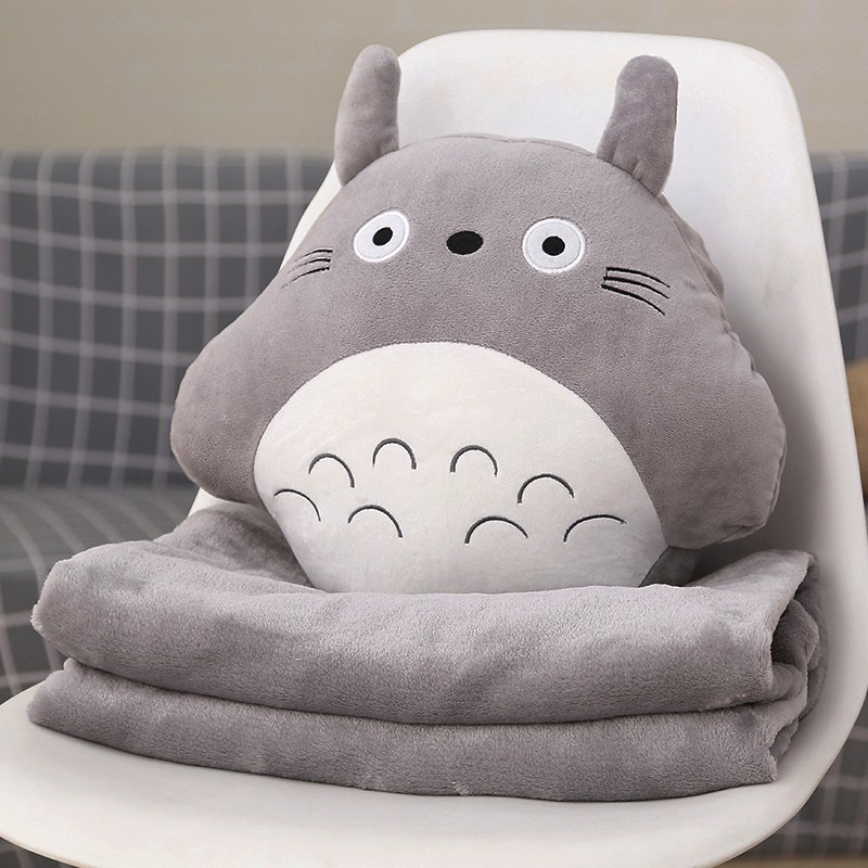 Bộ Chăn Gối Văn Phòng Totoro và tròn Fhome