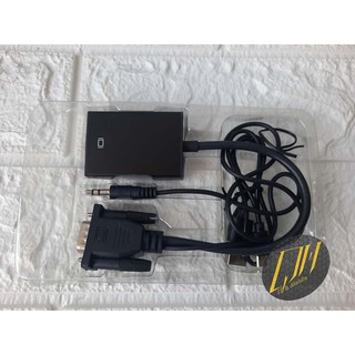Cáp chuyển đổi VGA  sang HDMI có âm thanh