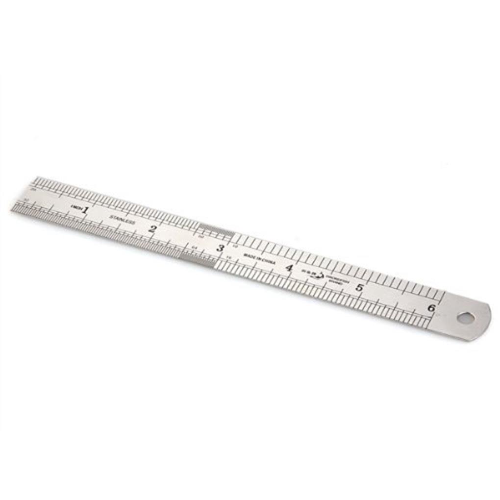 Thước Đo Kép 6 '' inch / 12 '' inch Bằng Thép Không Gỉ