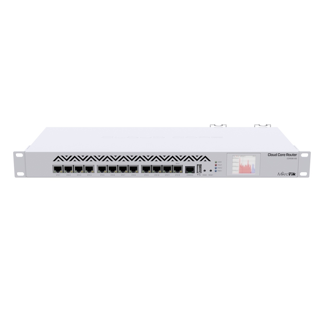 Cân bằng tải Router Cloud Core Mikrotik CCR1016-12G - Hàng nhập khẩu