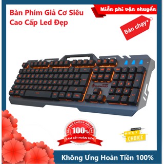 Bàn Phím Giả Cơ Cao Cấp T21 Gaming Pro Led Siêu Đẹp, Bấm Siêu Êm, Chiến Mọi Tựa Game PUBG, Đột Kích
