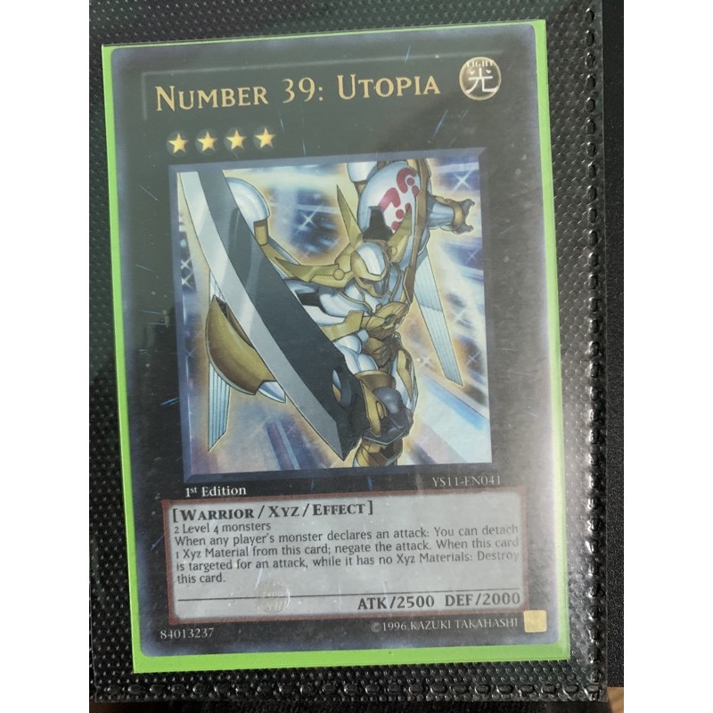 Bài yugioh: Number 39