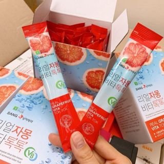 Trà Bưởi Giảm Cân Đẹp Da Sanga Hàn Quốc [ Hộp 30 gói]