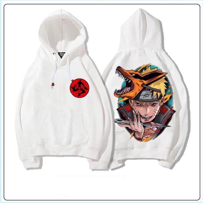 Áo Khoác Hoodie In Hình ITACHI UCHIHA, SASUKE SENPAI , NARUTO ANIME Đủ Size Nam Nữ