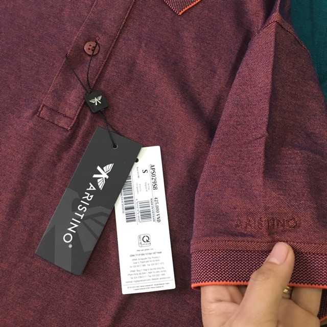 Áo Polo aristino Aps029s8 Trẻ Trung Sang Trọng còn S