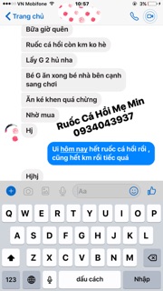 RUỐC CÁ HỒI Rong Biển