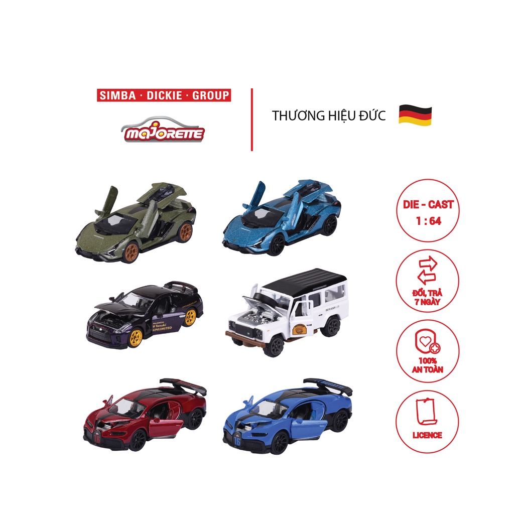 Xe Mô Hình Cao Cấp MAJORETTE Deluxe Cars 212053152 - Simba Toys Vietnam