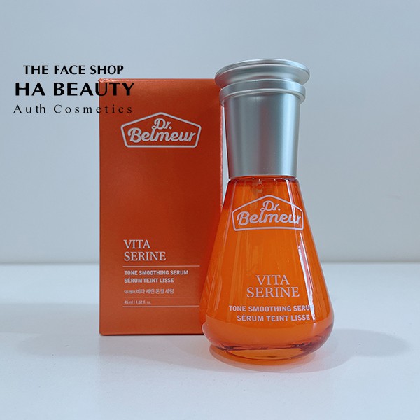 (AUTH_Korea)Tinh chất Dưỡng trắng DR BELMEUR VITA SERINE SERUM 45ml The Face Shop