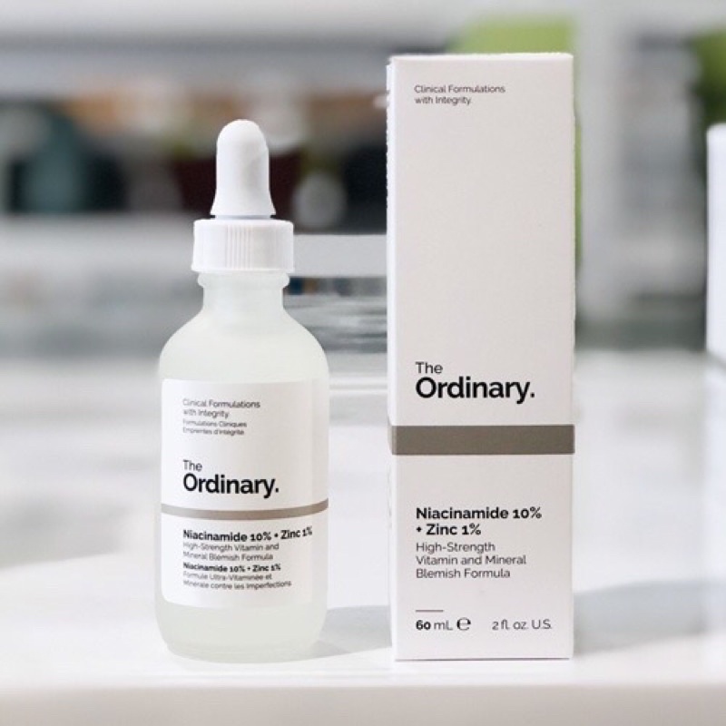 Tinh chất Serum The Ordinary Niacinamide 10% + Zinc 1%