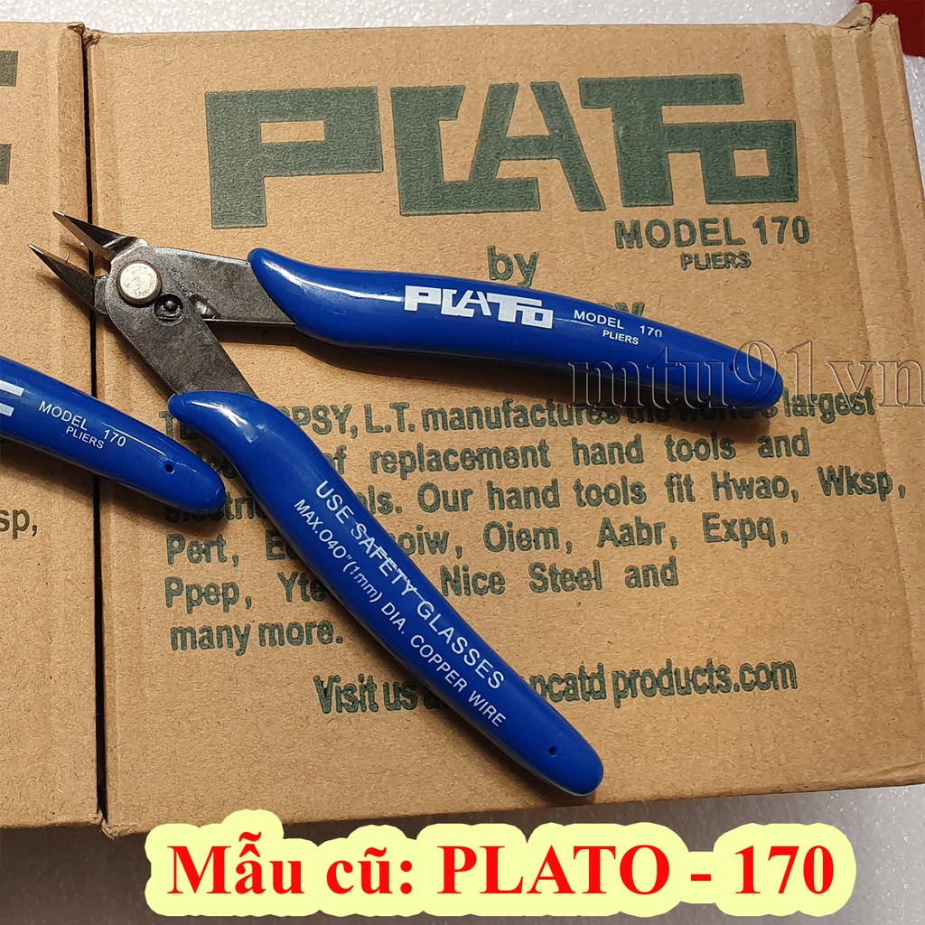 Kìm Cắt Chân Linh Kiện PLATO 170 / PCAFC 170