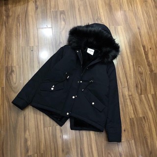 Áo parka dáng ngắn