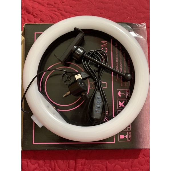Đèn Livestream Full Box Loại 1 Size 26cm Hỗ trợ Chụp ảnh Makup bán hàng TikTok