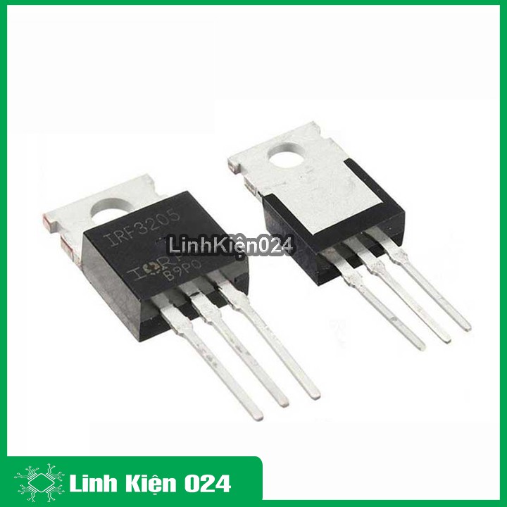 Combo 2 con IRF3205 MOSFET 55V/110A/200W TO-220 N-CH