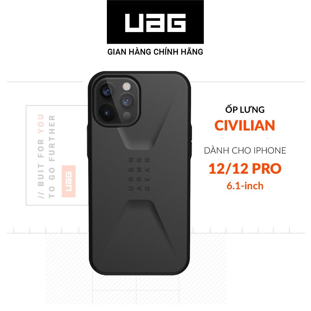 (THANH LÝ) Ốp lưng UAG Civilian cho iPhone 12 & iPhone 12 Pro [6.1 inch]