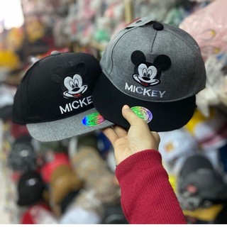 NÓN HIPHOP, MŨ LƯỠI TRAI MICKEY cho bé 1t đến 7t