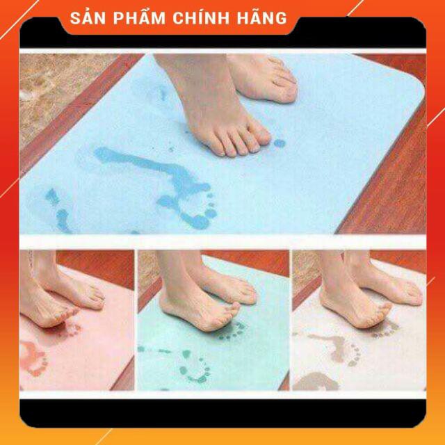 [HÀNG SIÊU TỐT] THẢM ĐÁ SIÊU THẤM HÚT.CỰC NHANH KHÔ SIZE TO 60Cm x 39Cm x 0.9Cm