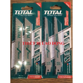 COMBO BỘ  LƯỠI CƯA KIẾM CƯA KIM LOẠI TAC52922EF + BỘ LƯỠI CƯA KIẾM CƯA GỖ TAC52644D