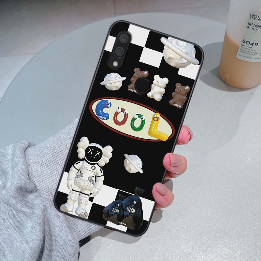 Ốp xiaomi redmi 7 - redmi note7 - redimi note 7 pro in hình gấu dễ thương và cute