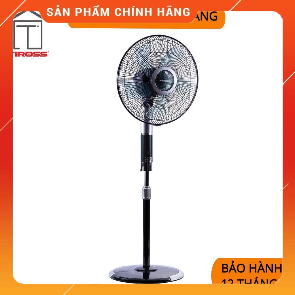 Quạt cây, quạt đứng có điều khiển Tiross TS951, 45W, 3 chế độ gió, hẹn giờ 8h, (quay hình sin)