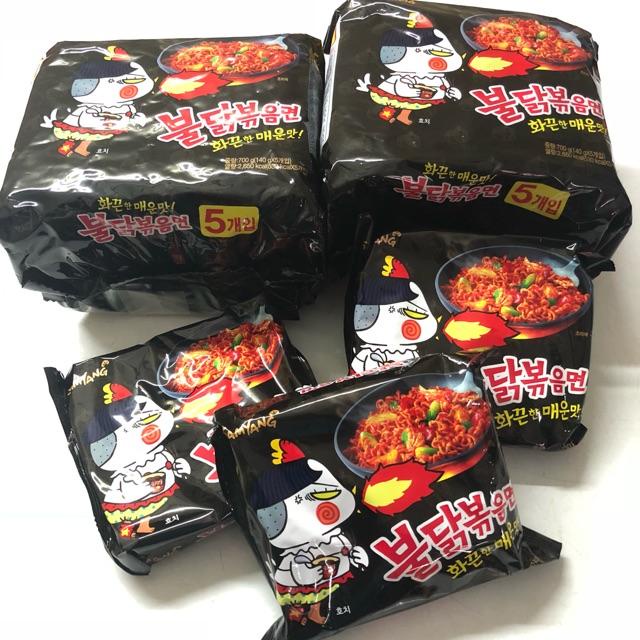 MÌ CAY SAMYANG NỘI ĐỊA HÀN QUỐC VỊ TRUYỀN THỐNG CỰC HOT 140GR