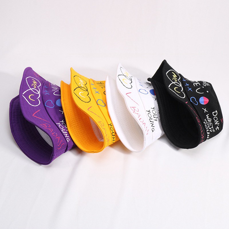 Mũ bucket thời trang mùa hè phong cách Hàn Quốc