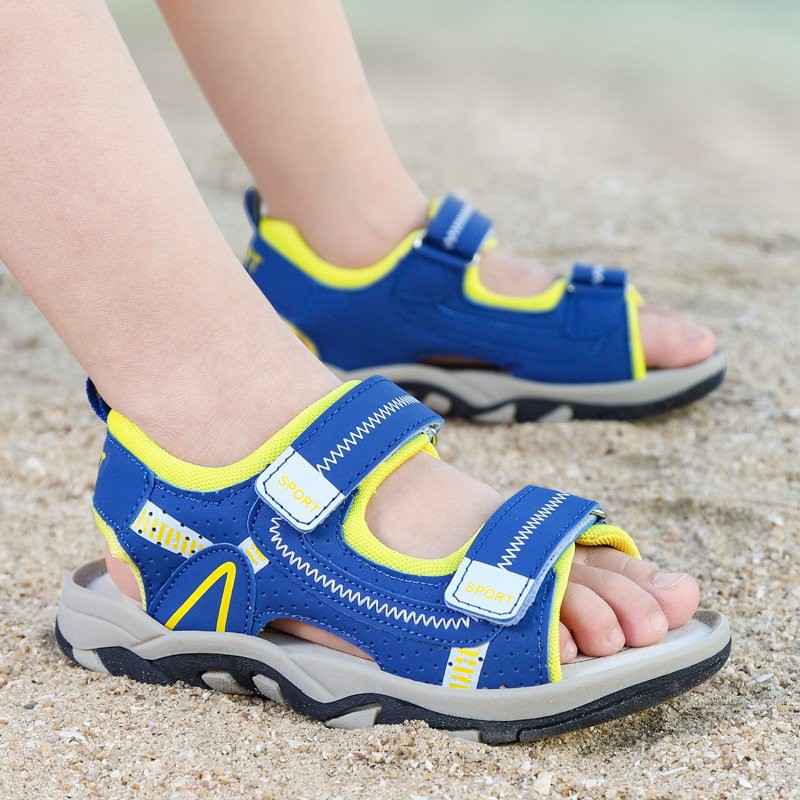 Sandal bé trai Sandal trẻ em cao cấp hàng xuất khẩu có size lớn