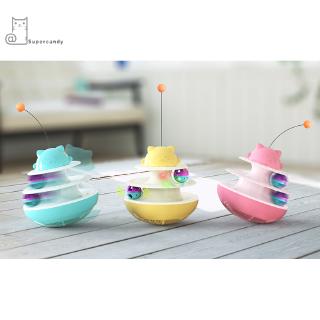 Đồ Chơi Tháp Bóng Lăn Cho Mèo