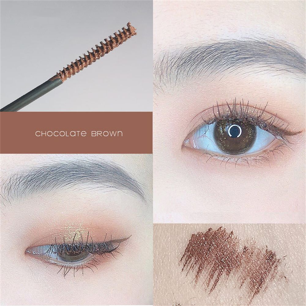 Mascara Trang Điểm Lông Mi Dài Màu Đen Nhiều Màu Sắc
