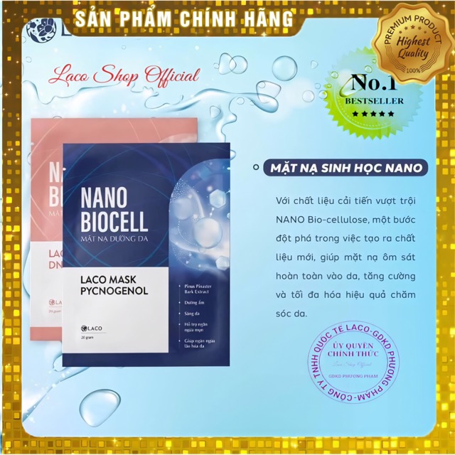 MẶT NẠ BIOCELL NANO( COMBO/ 6 MIẾNG)