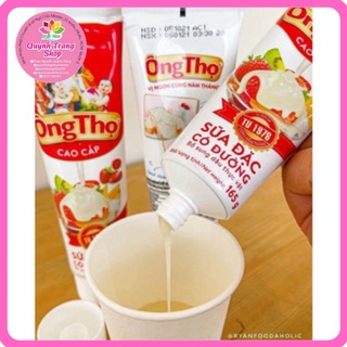 [Q.3] QUẬN 3 [DEAL SỐC] [RẺ NHẤT SHOEE] SỮA ĐẶC ÔNG THỌ ĐỎ DẠNG TUÝP SỮA ĐẶC 165G SIÊU TIỆN LỢI DỄ SỰ DỤNG